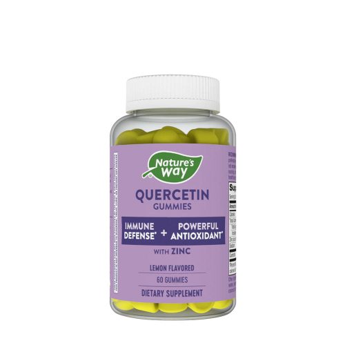 Nature's Way Quercetin Gummies with Zinc (60 Gumicukor, Citrom)