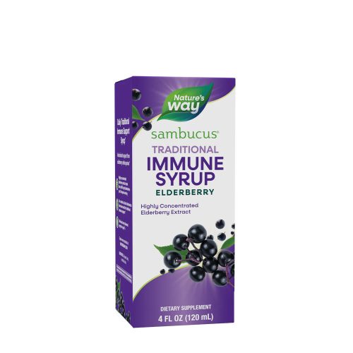 Nature's Way Sambucus Traditional Immune Syrup (120 ml)