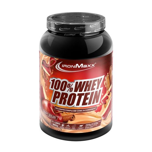 Ironmaxx 100% Whey Protein (900 g, Almás Fahéjas)