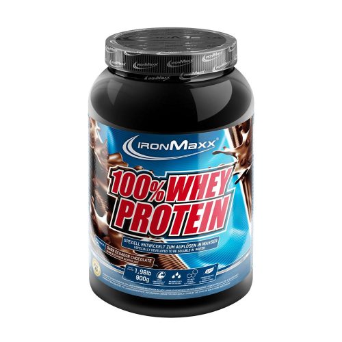 Ironmaxx 100% Whey Protein (900 g, Étcsokoládé)