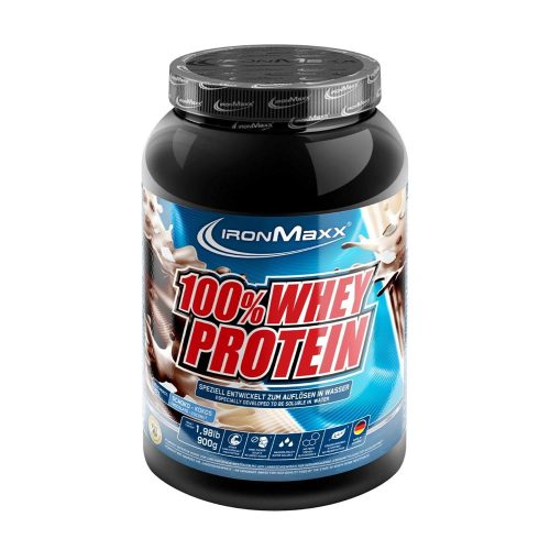 Ironmaxx 100% Whey Protein (900 g, Tejcsokoládé kókusz)