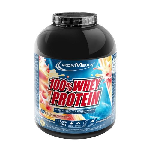 Ironmaxx 100% Whey Protein (2350 g, Epres Fehér Csokoládé)