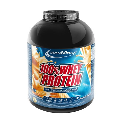 Ironmaxx 100% Whey Protein (2350 g, Sós Karamella)