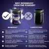 Ironmaxx Creatine Powder (750 g, Ízesítetlen)