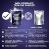 Ironmaxx Creatine Powder (300 g, Ízesítetlen)