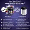 Ironmaxx Creatine Powder Zero (500 g, Cseresznye)