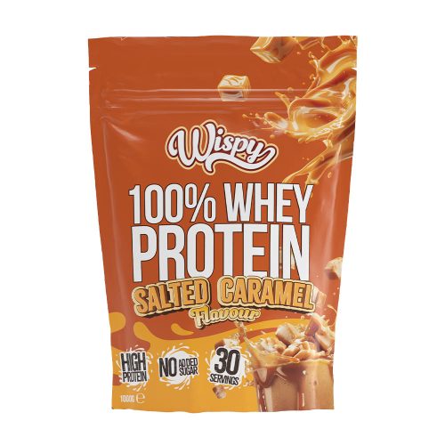 Wispy Whey Protein -Tejsavófehérje (1000 g, Sós Karamella)