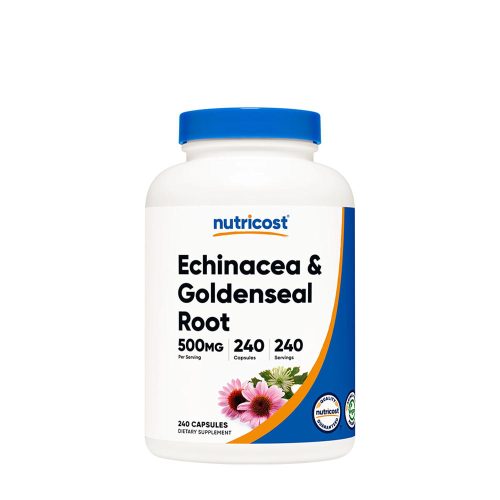 Nutricost Echinacea & Goldenseal Root 500 mg (240 Kapszula)