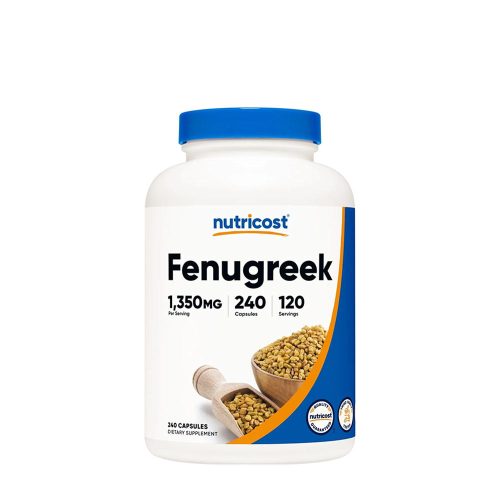 Nutricost Fenugreek 1350 mg - Görögszéna (240 Kapszula)