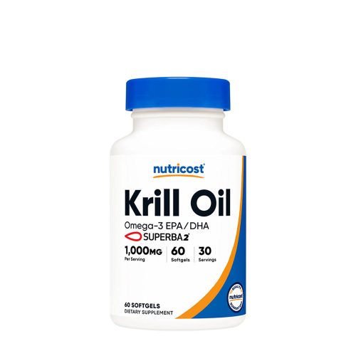 Nutricost Krill Oil Complex 1.000 mg (60 Lágykapszula)