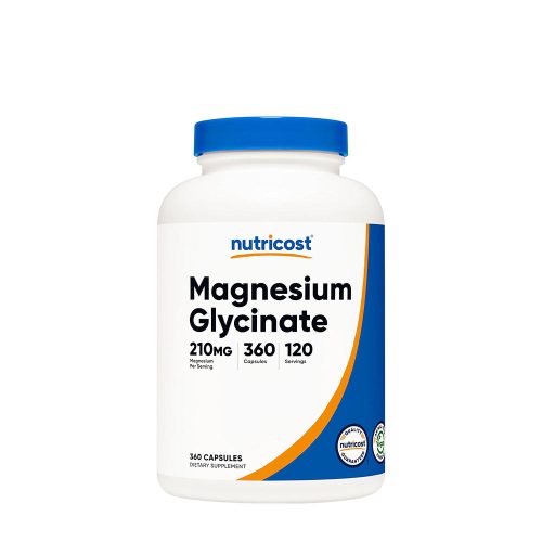 Nutricost Magnesium Glycinate 210 mg (360 Kapszula)