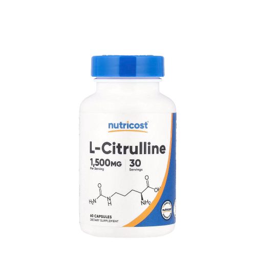 Nutricost L-Citrulline 1500 mg (60 Kapszula)