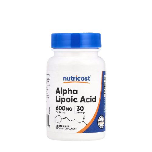 Nutricost Alpha Lipoic Acid 600 mg (60 Kapszula)