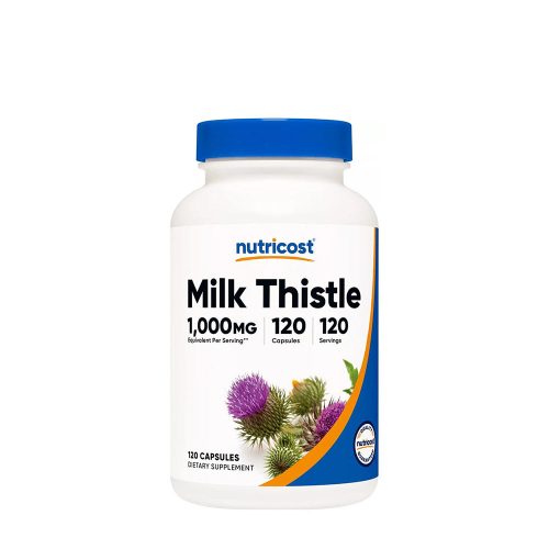 Nutricost Milk Thistle 1000 mg - Máriatövis (120 Kapszula)