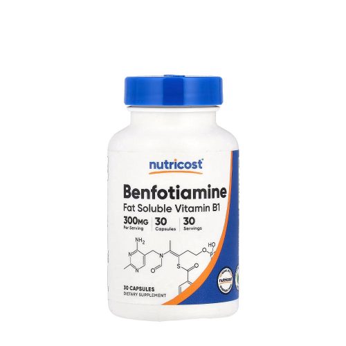 Nutricost Benfotiamine 300 mg (30 Kapszula)