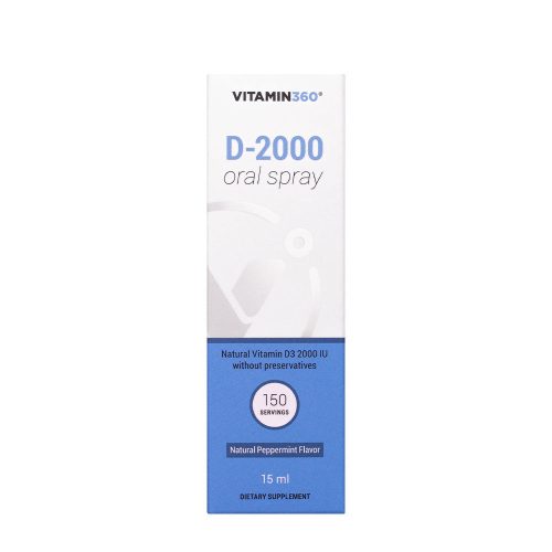 D-vitamin Szájspray 2000 NE (15 ml, Természetes Borsmenta)